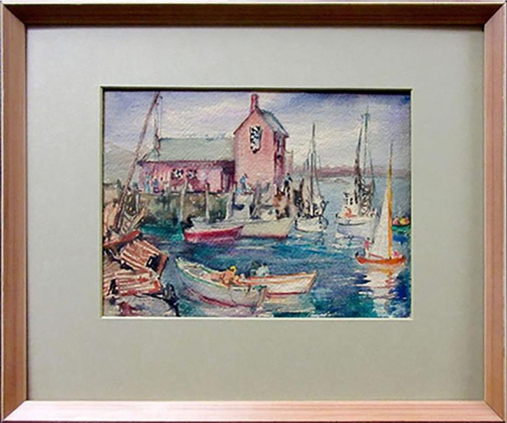 Elisabeth Boardman Warren (1886-1960) - Busy Harbour