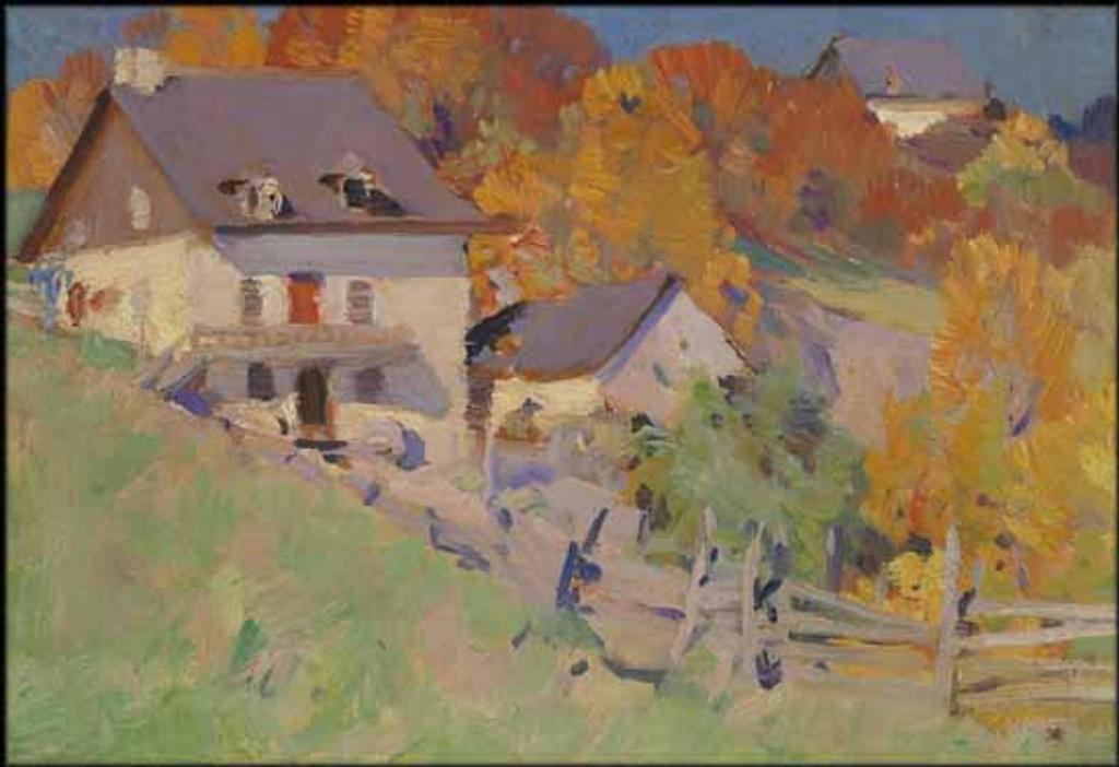 Clarence Alphonse Gagnon (1881-1942) - Moulin du Ruisseau-Michel, Baie-Saint-Paul