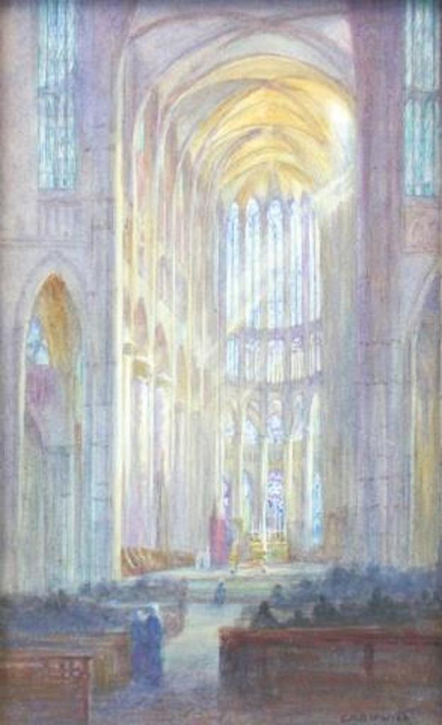 Emily Mary Bibbens Warren (1869-1956) - Beauvais Cathedral, France