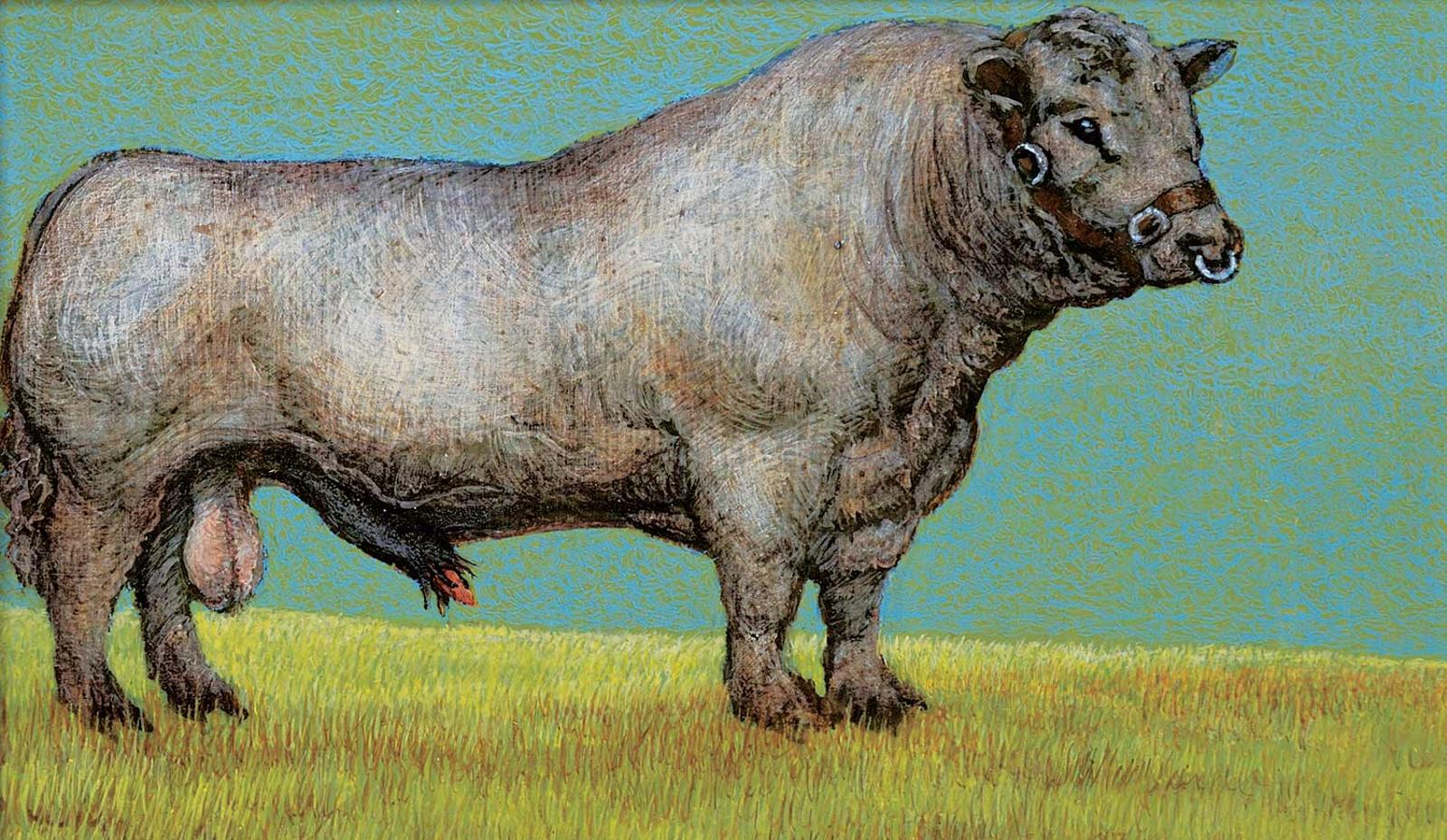 Henry Karl-Heinz Wohlfarth - Untitled - Grey Bull