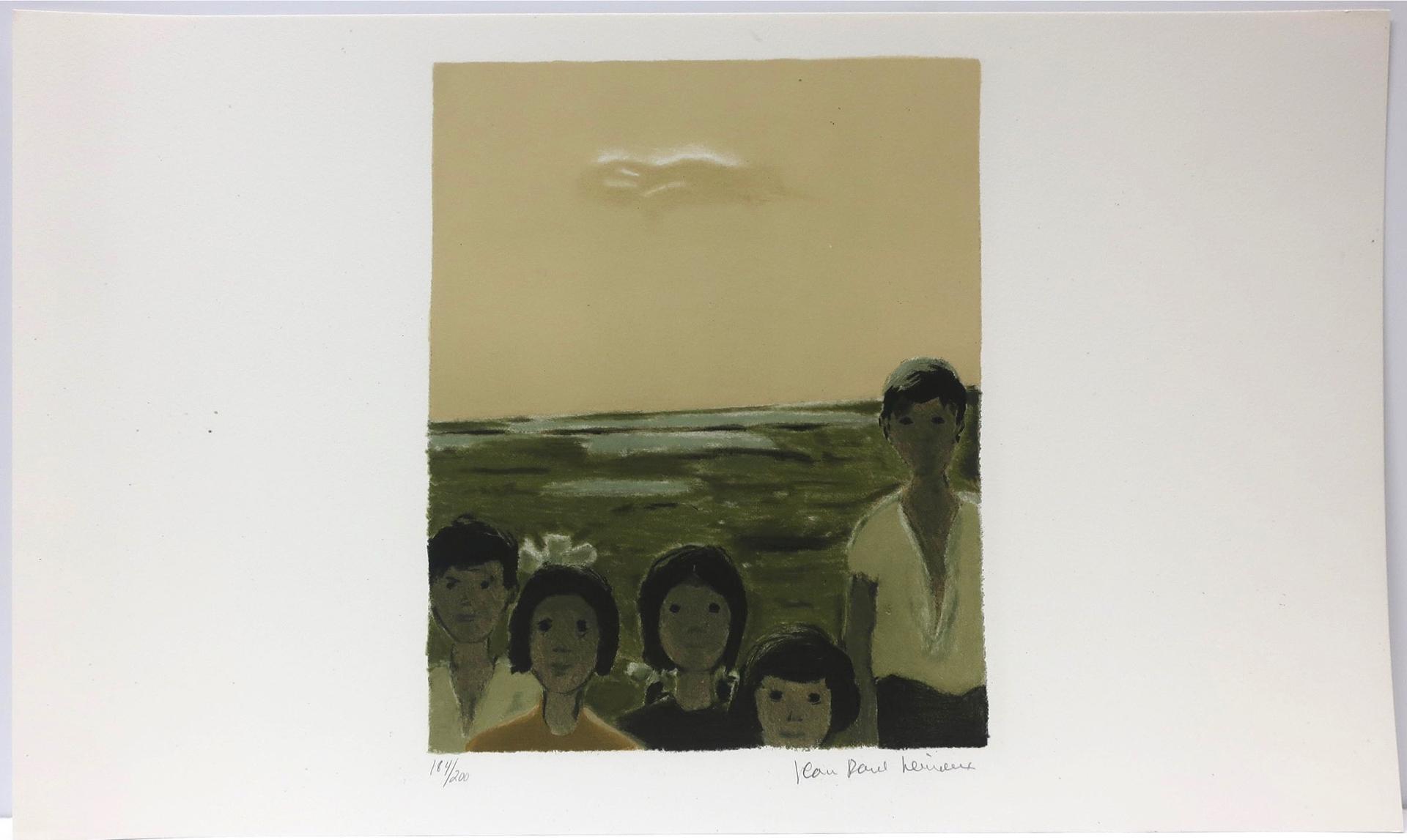 Jean Paul Lemieux (1904-1990) - Untitled (Les Enfants) From The Series 