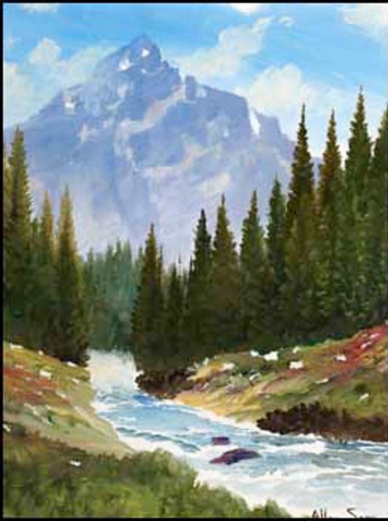 Allen Fredrick Sapp (1929-2015) - Mountain River