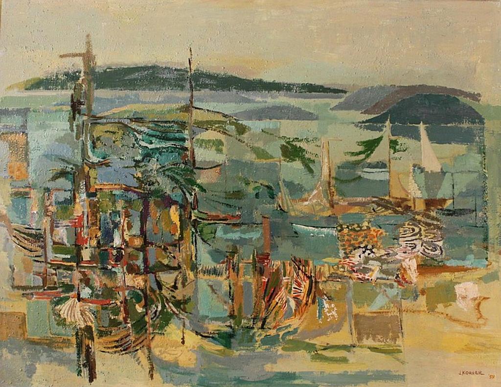 John Michael Anthony Koerner (1913-2014) - oil on canvas