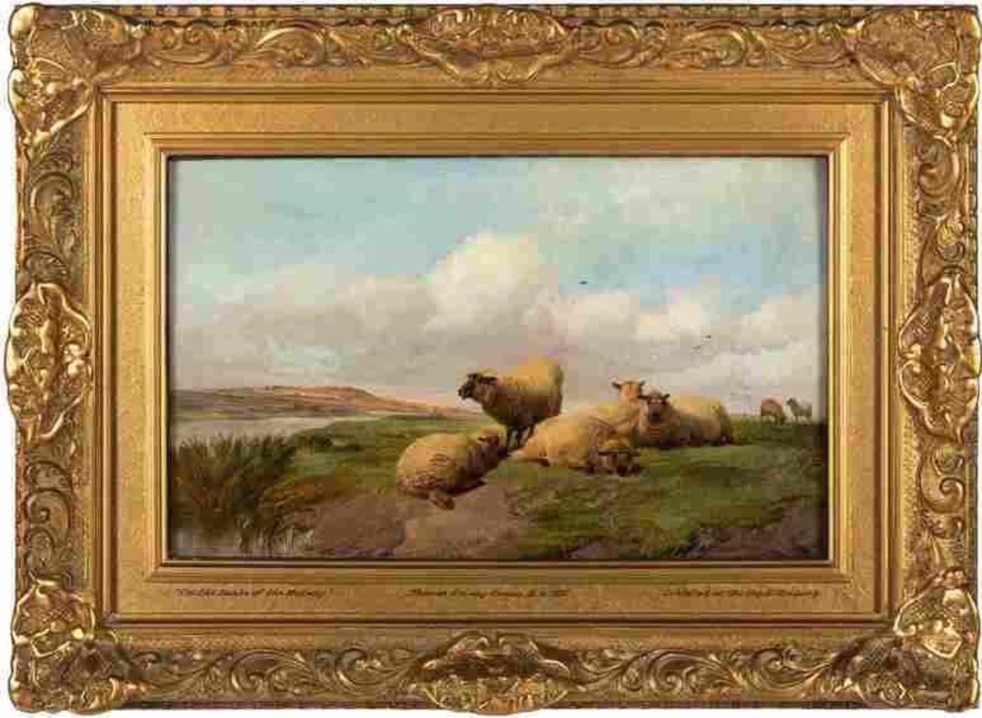 Thomas Sydney Cooper (1803-1902) - On the Banks of the Medway (1861)