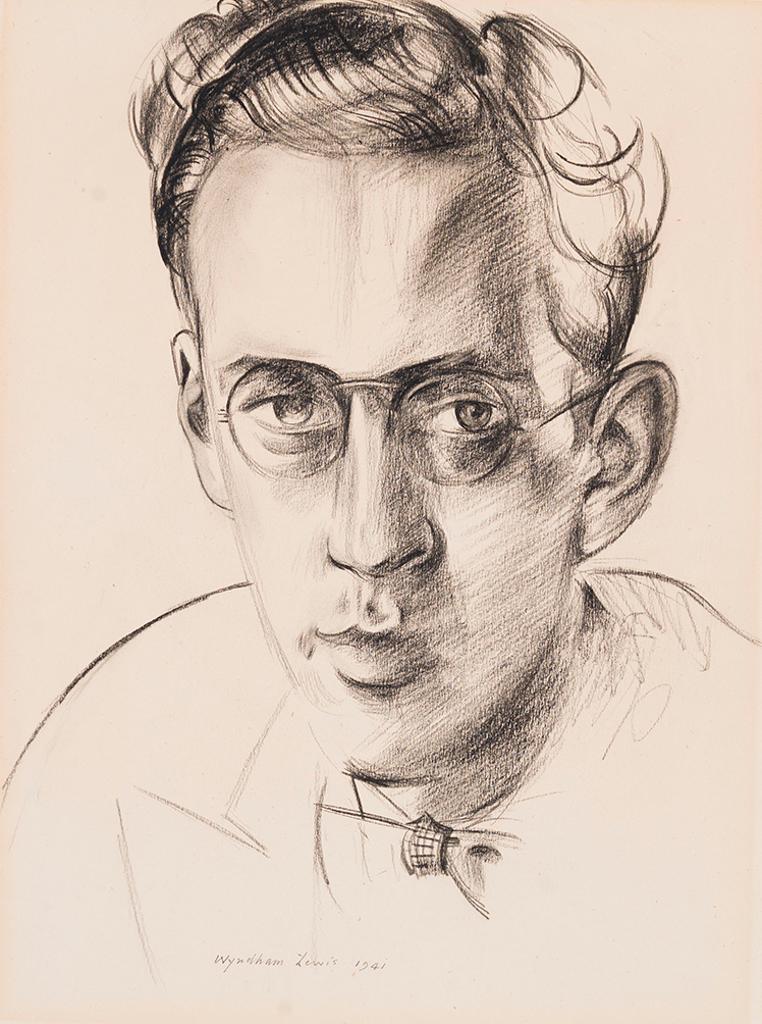 Percy Wyndham Lewis (1882-1957) - Portrait of Douglas LePan