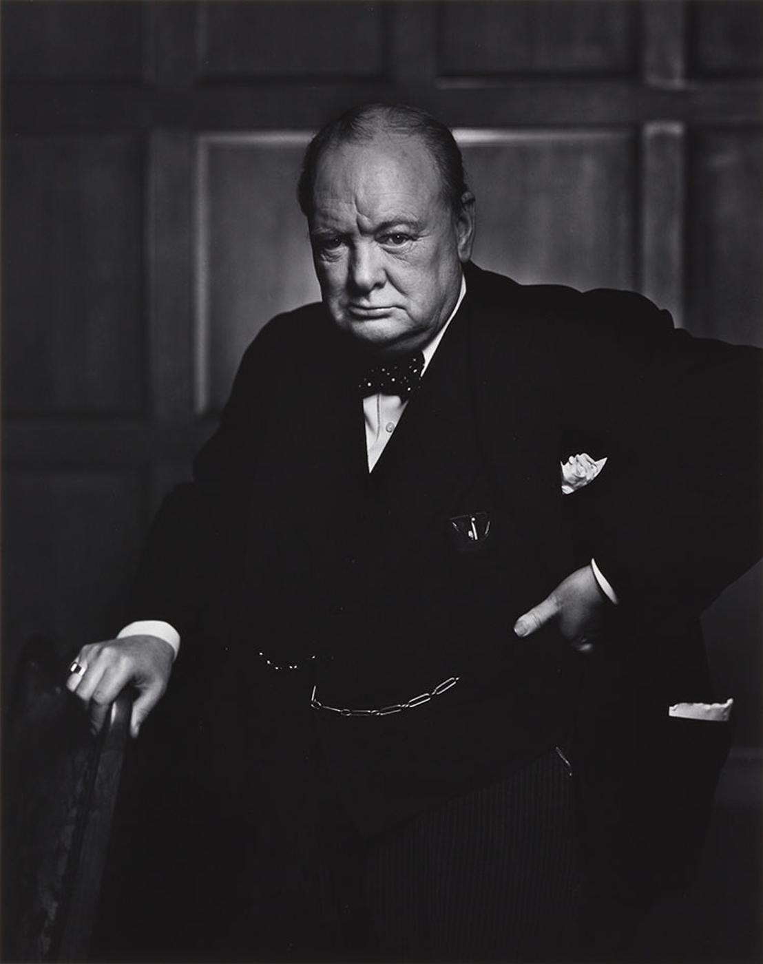 Yousuf Karsh (1908-2002) - Churchill