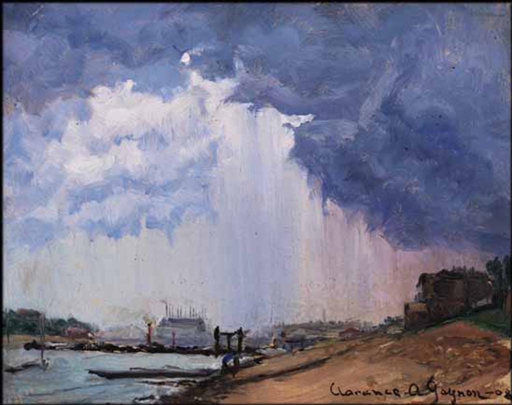 Clarence Alphonse Gagnon (1881-1942) - Stormy Day