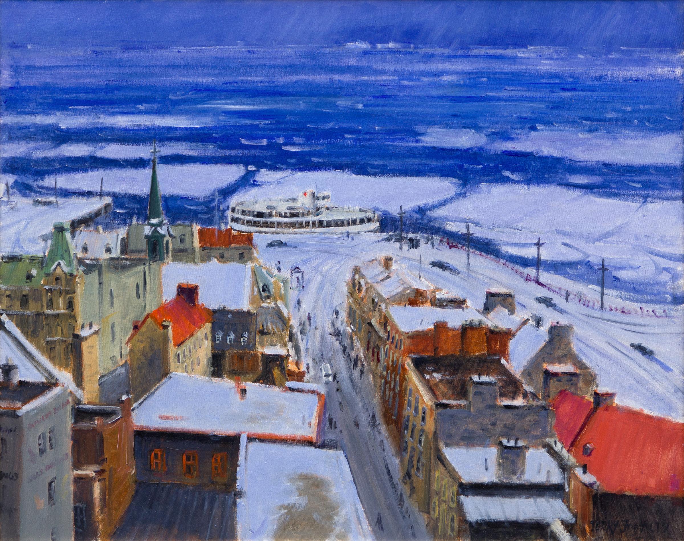 Terry Tomalty (1935) - Spring Breakup, QC, n.d.