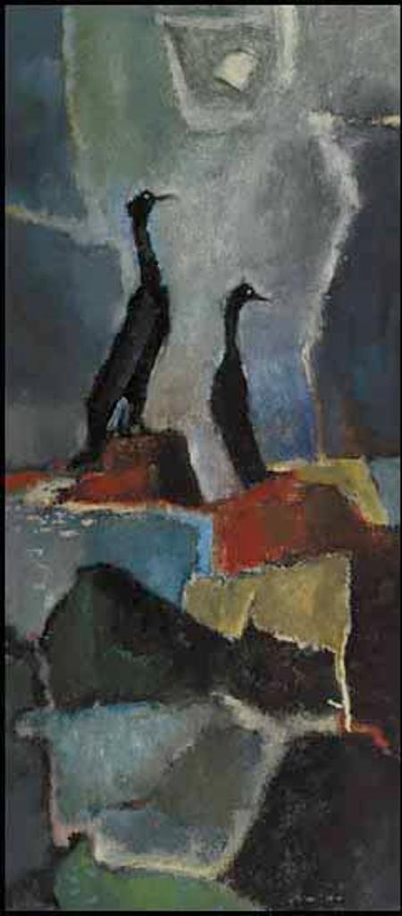 Gordon Applebee Smith (1919-2020) - Cormorants