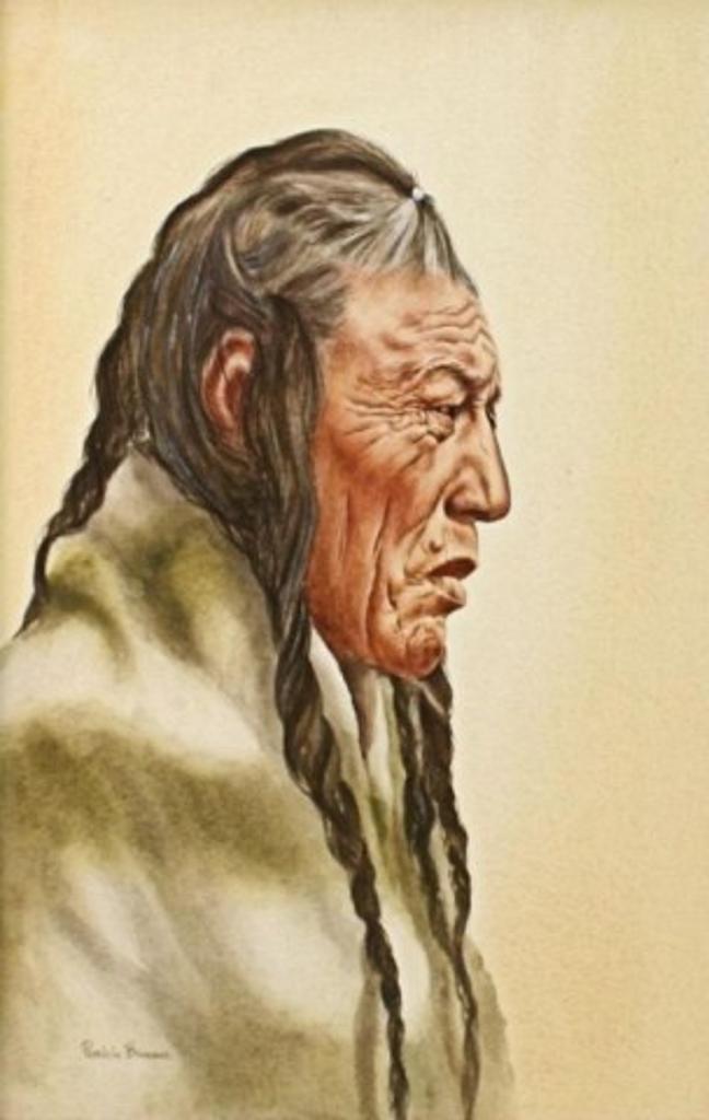 Patricia Bourque - Portrait, Indian Chief