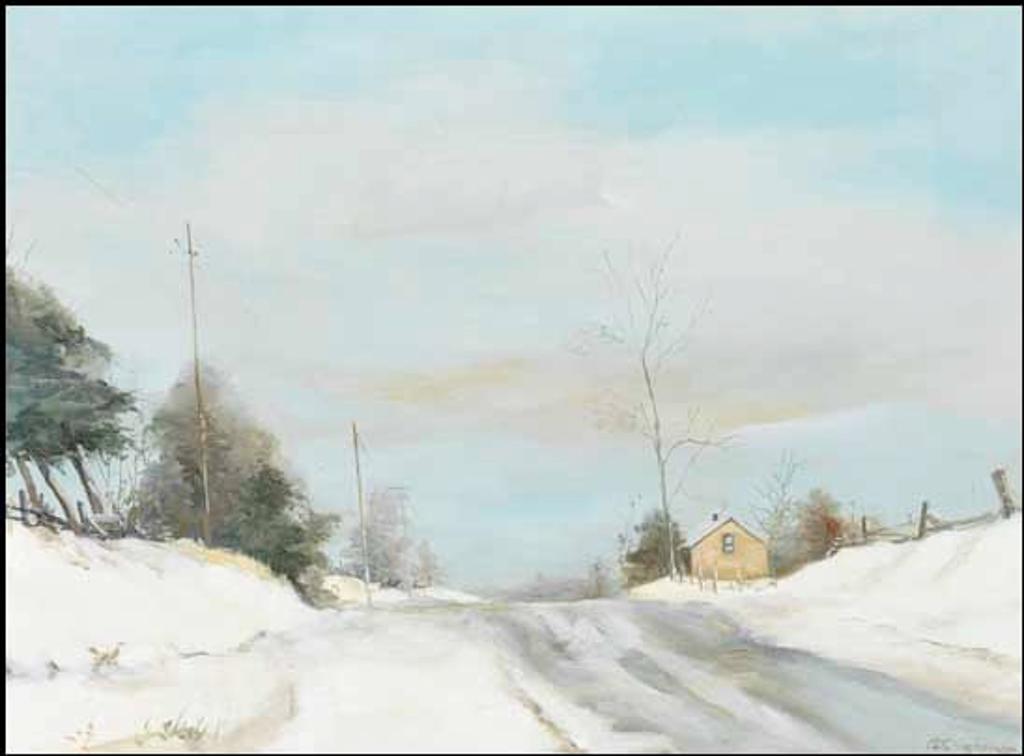 Arto Yuzbasiyan (1948) - Winter Landscape