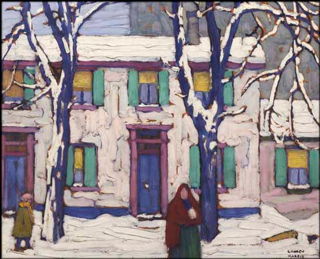Lawren Stewart Harris (1885-1970) - Winter in the Ward