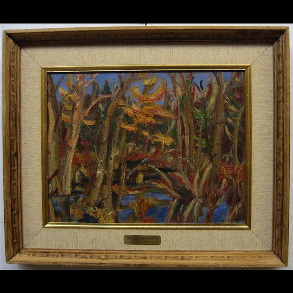 Ralph Wallace Burton (1905-1983) - Late Autumn  - Tamarac Swamp Near White Lake, Ont.