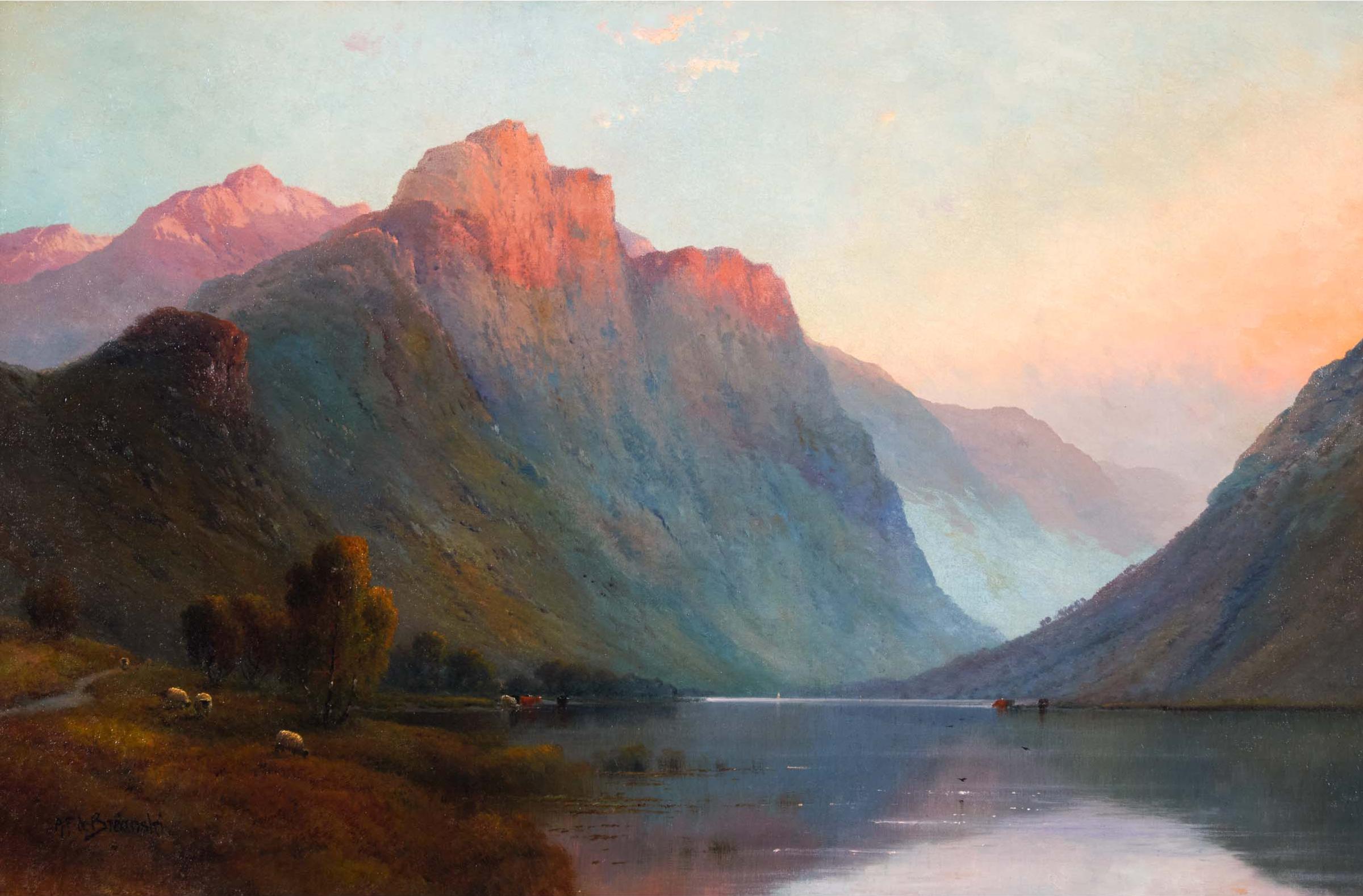 Alfred Fontville de [Junior] Breanski (1877-1957) - Scottish Highlands