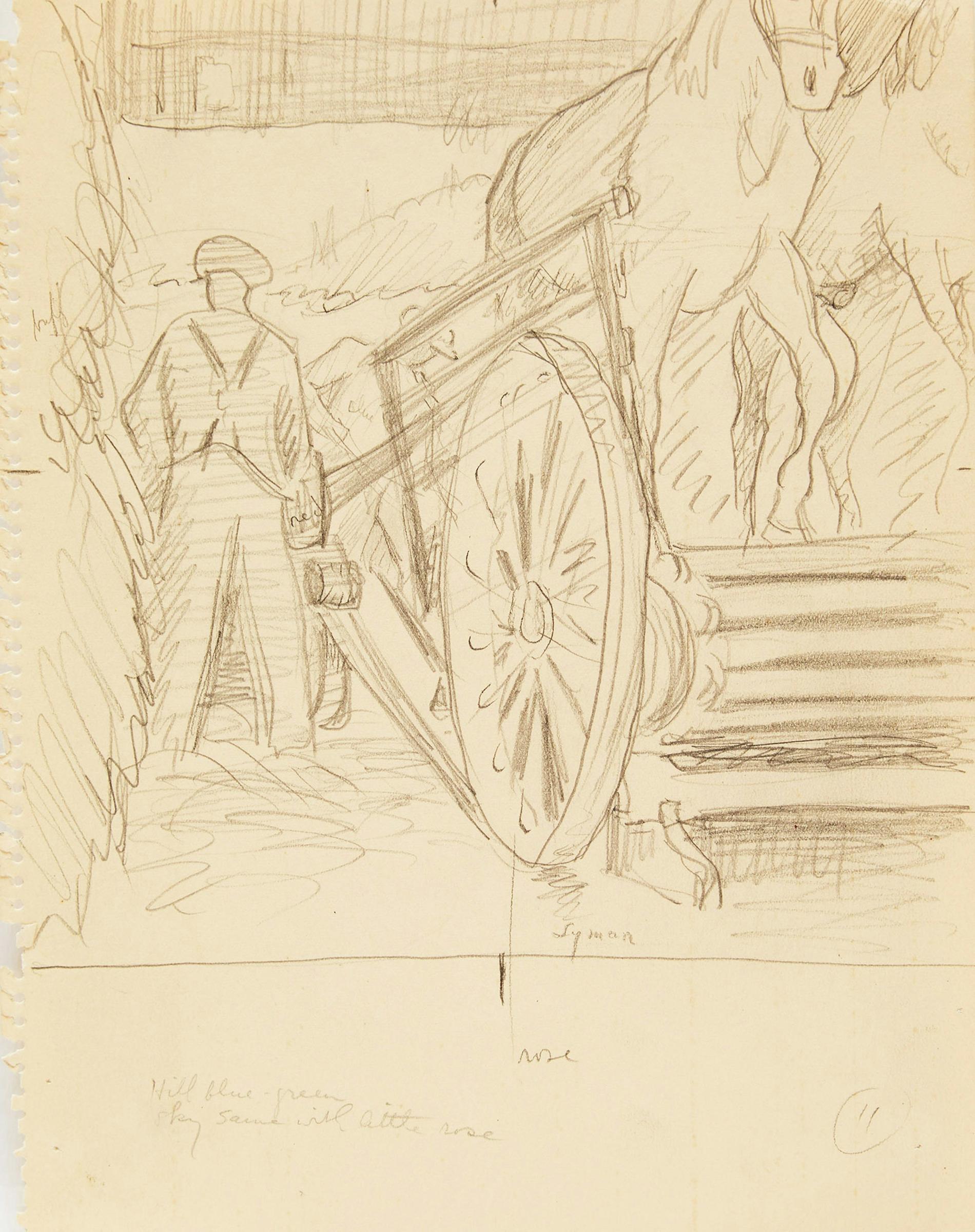 John Goodwin Lyman (1886-1967) - Figure and Animal Studies