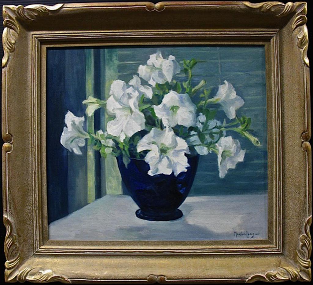 Marion Long (1882-1970) - White Petunias