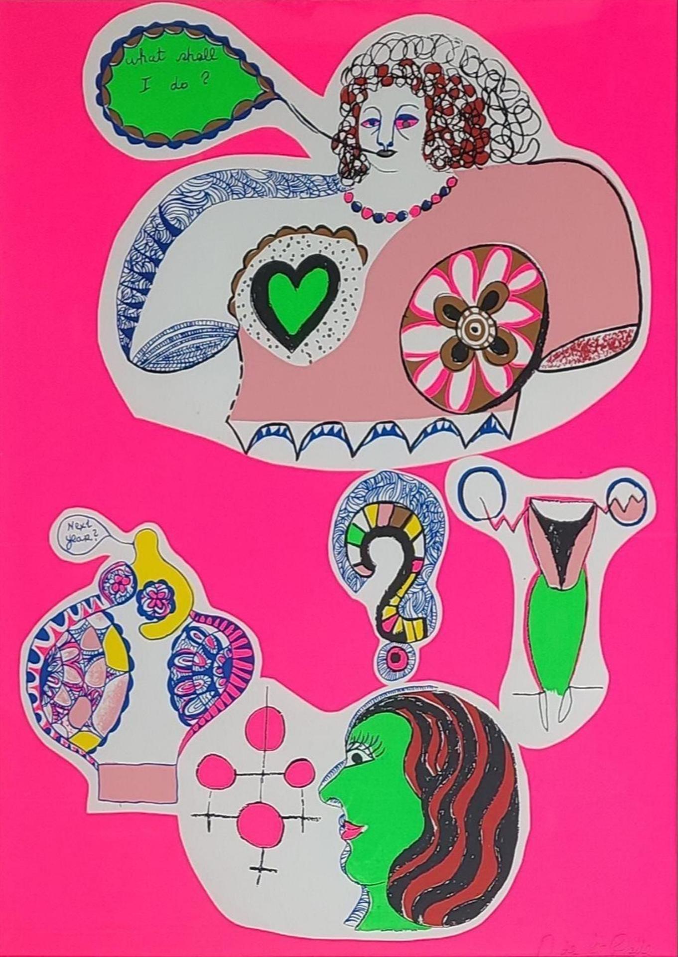 Niki de Saint Phalle (1930-2002) - What Shall I Do, 1970