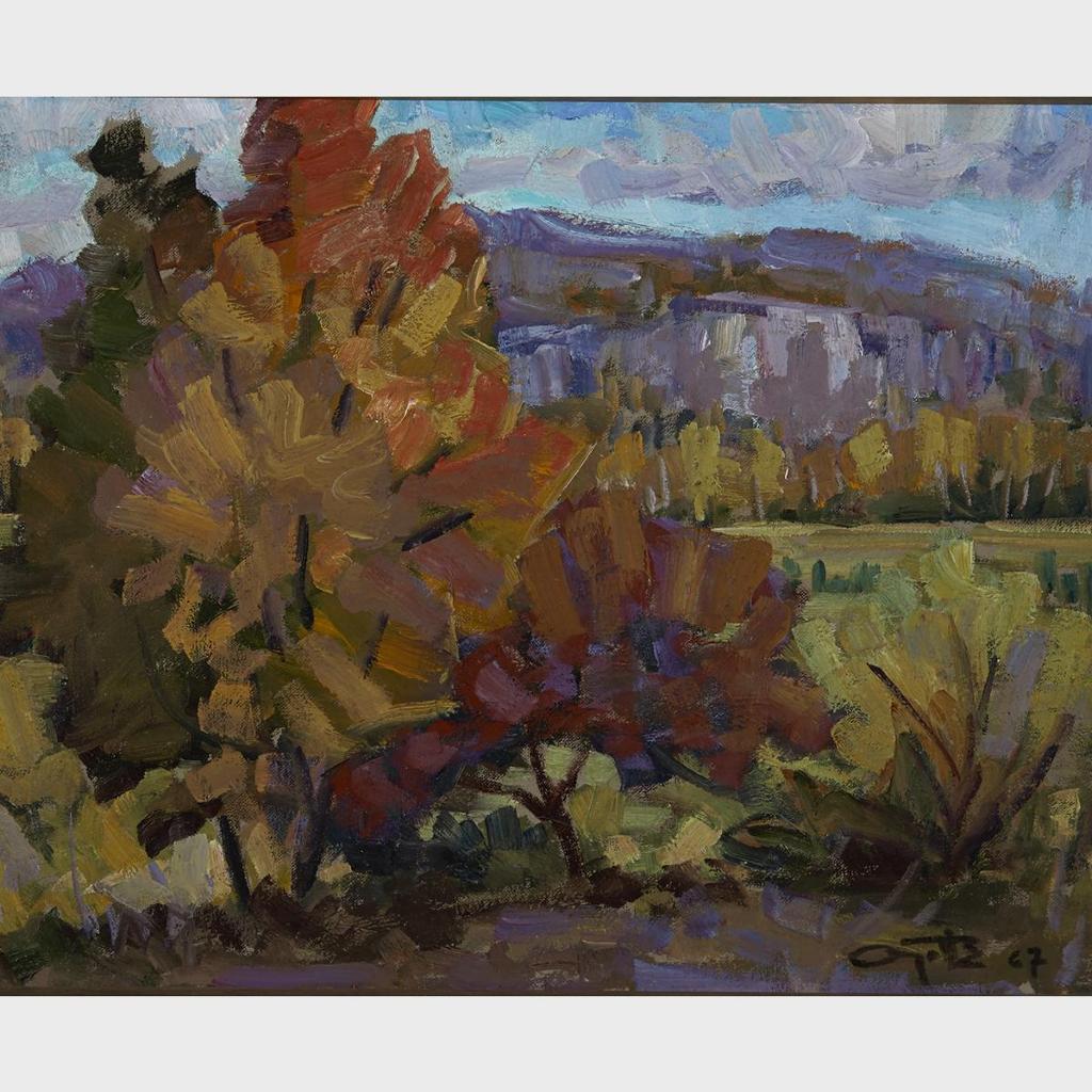 Léo Ayotte (1909-1976) - Fall Landscape