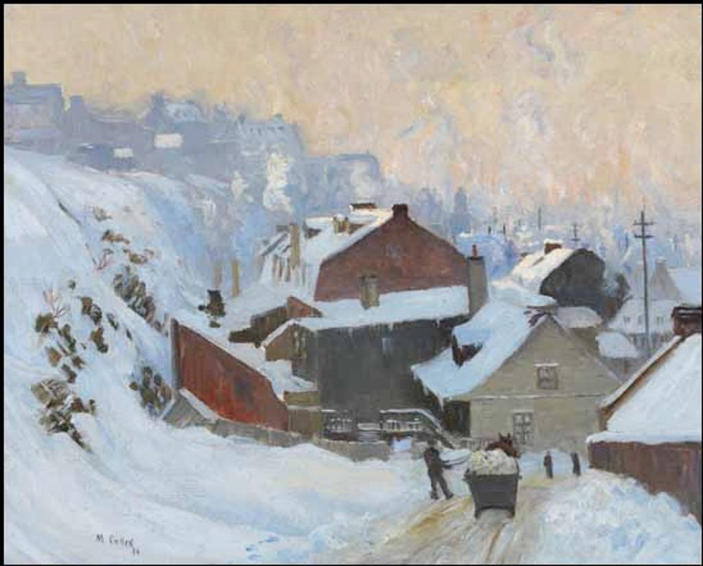 Maurice Galbraith Cullen (1866-1934) - Lower Town, Quebec