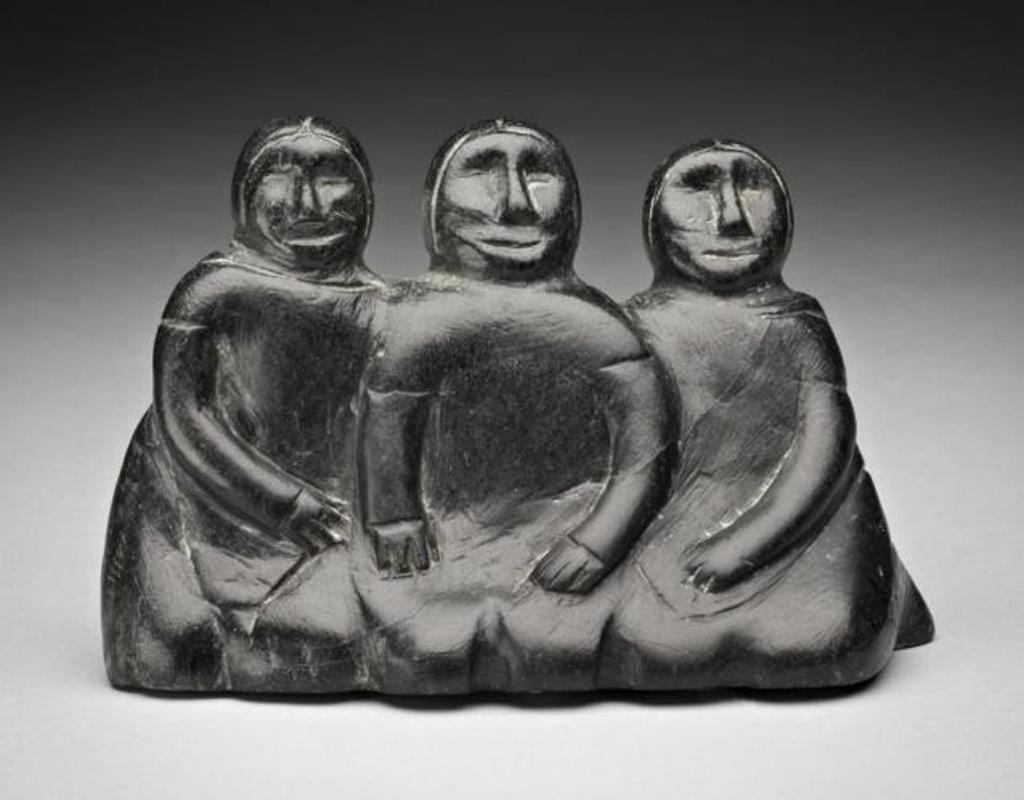 Miriam Nanurluk Qiyuk (1933) - Three Figures, 1988