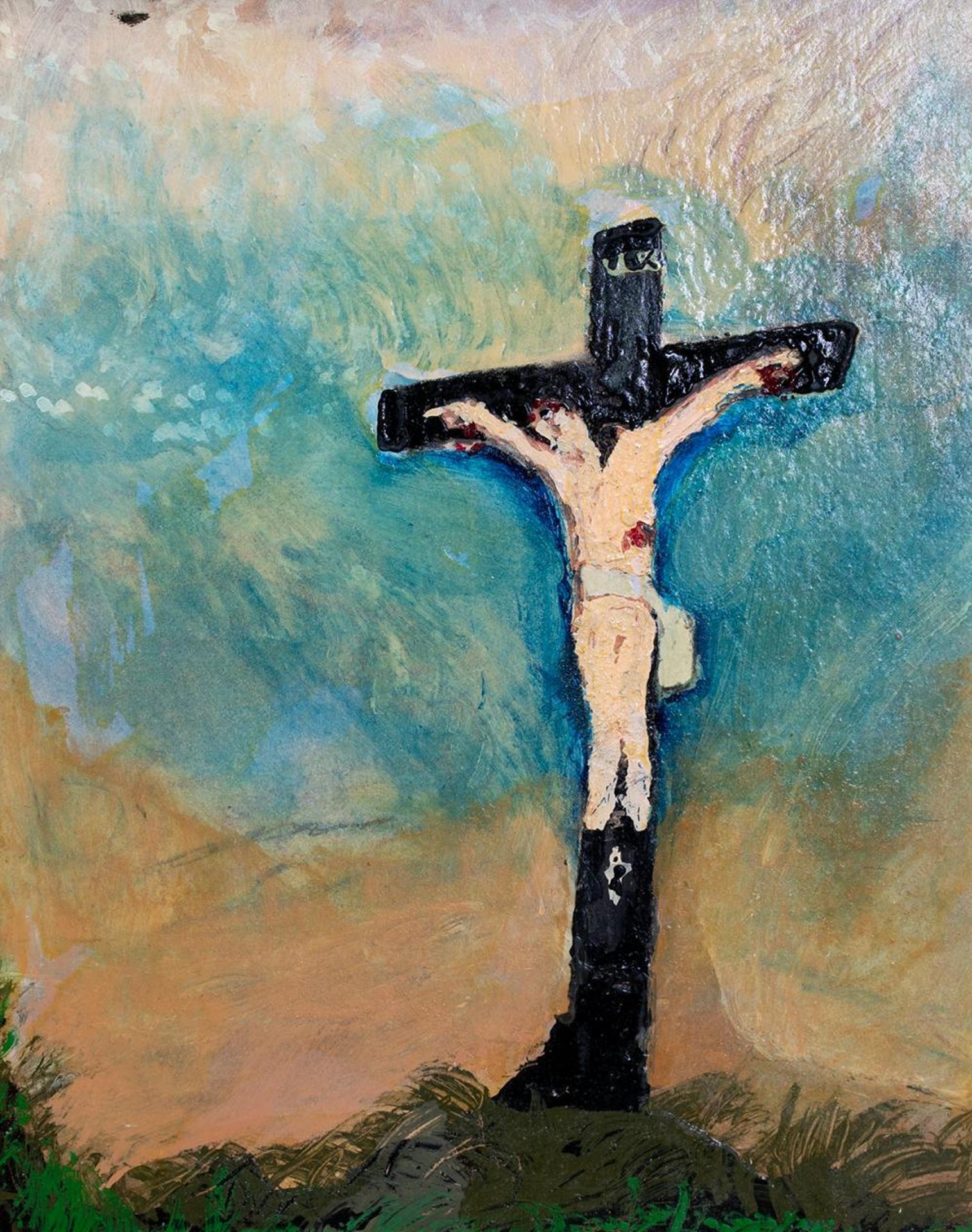 Dmytro Styjek (1889-1991) - Crucifixion