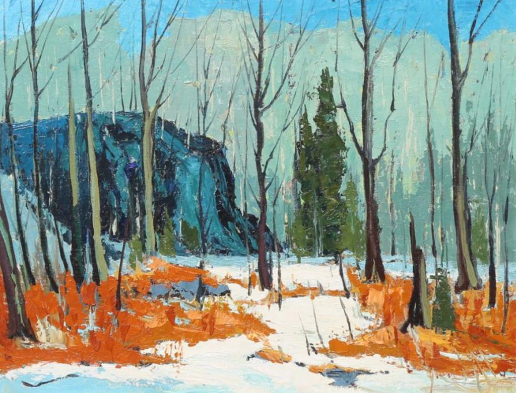 Robert Lee Chadwick (1905-1971) - End Of Winter, Haliburton; 1969