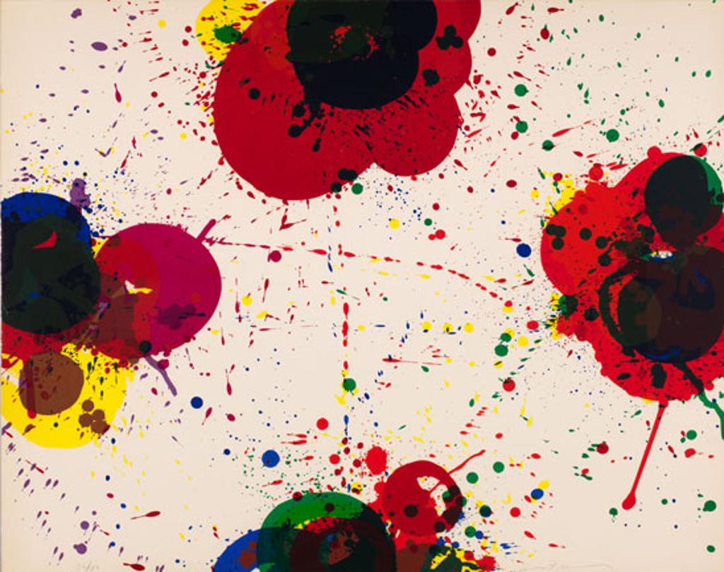 Sam Francis (1923-1994) - Red Again