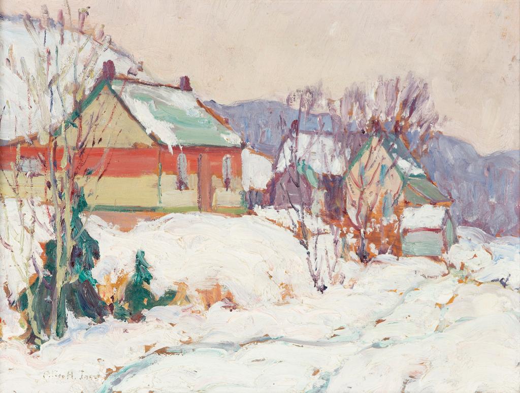 Alice Amelia Innes (1890-1970) - Village in Winter