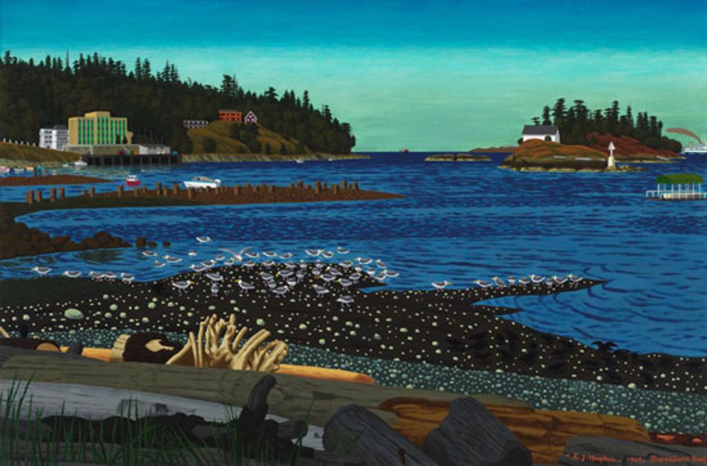 Edward John (E. J.) Hughes (1913-2007) - Receding Tide, Departure Bay