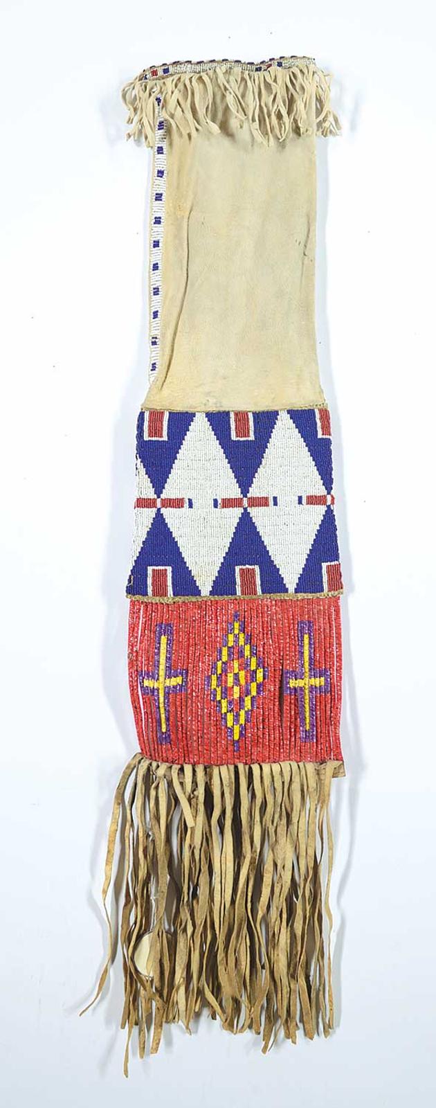 First Nations Basket School - Northern Cheyenne Beaded Pipe Bag