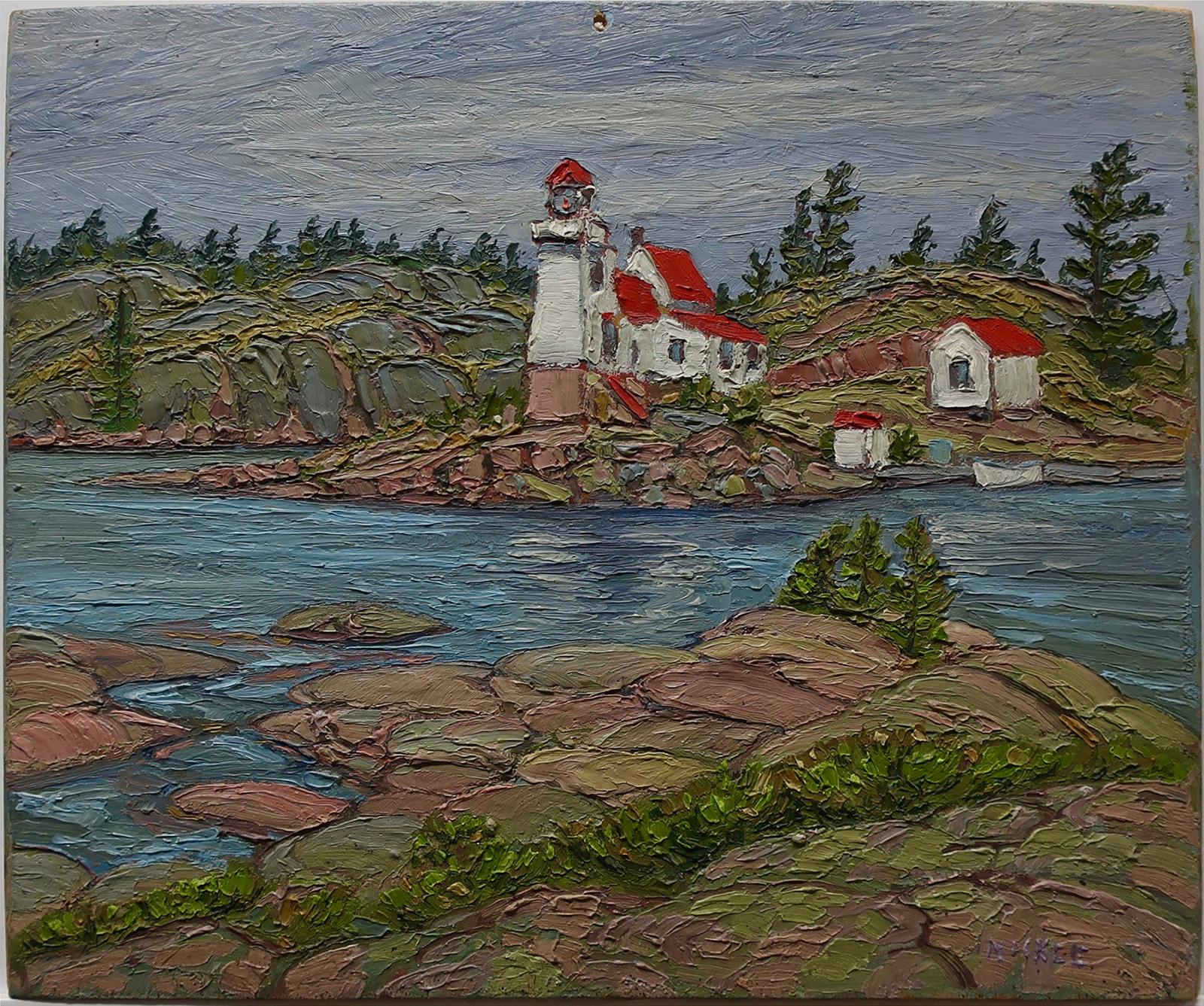 Lawrence Nickle (1931-2014) - Pointe Au Baril Lighthouse, Georgian Bay