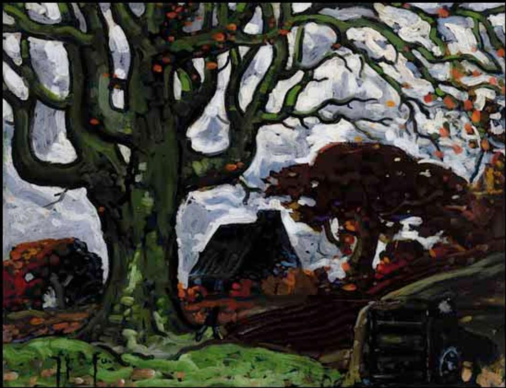 Marc-Aurèle Fortin (1888-1970) - Moss on Oak Tree