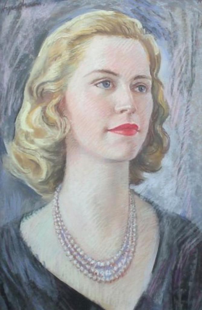 Robert Stewart Hyndman (1915-2009) - Portrait of a Lady