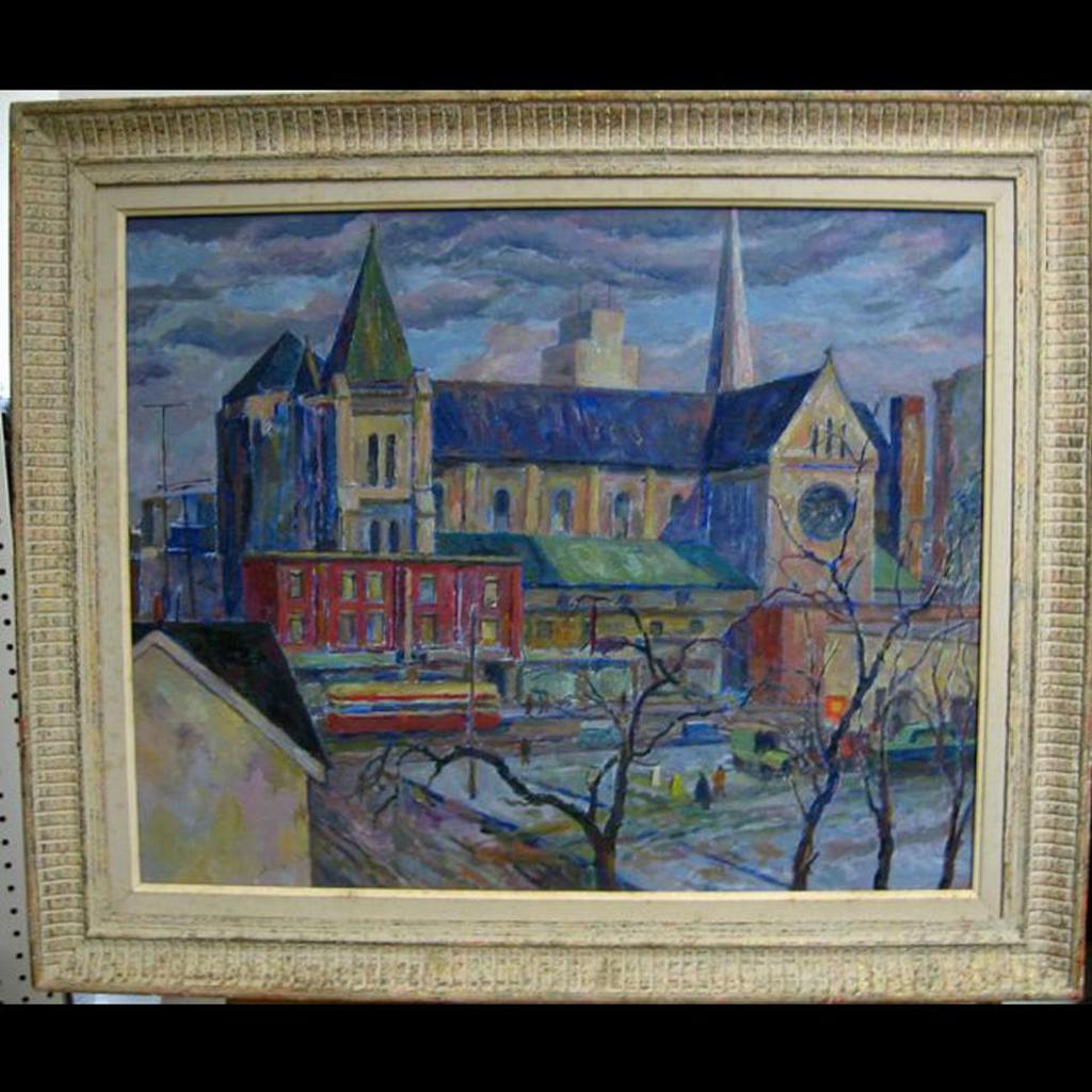 Rowley Walter Murphy (1891-1975) - Church At Dundas And Mccaul Sts.