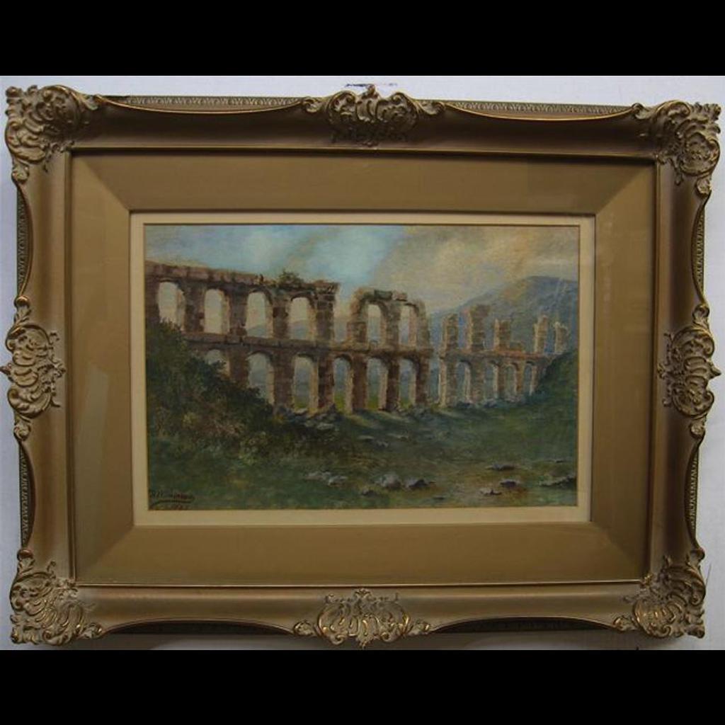 Thomas Harrison (T.H.) Wilkinson (1847-1929) - Ruins Of An Old Roman Aqueduct 3 Miles From Tarragona, Spain