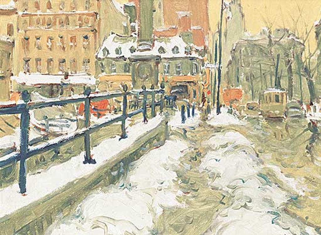 John Geoffrey Caruthers Little (1928-1984) - Notre Dame Street, Montreal