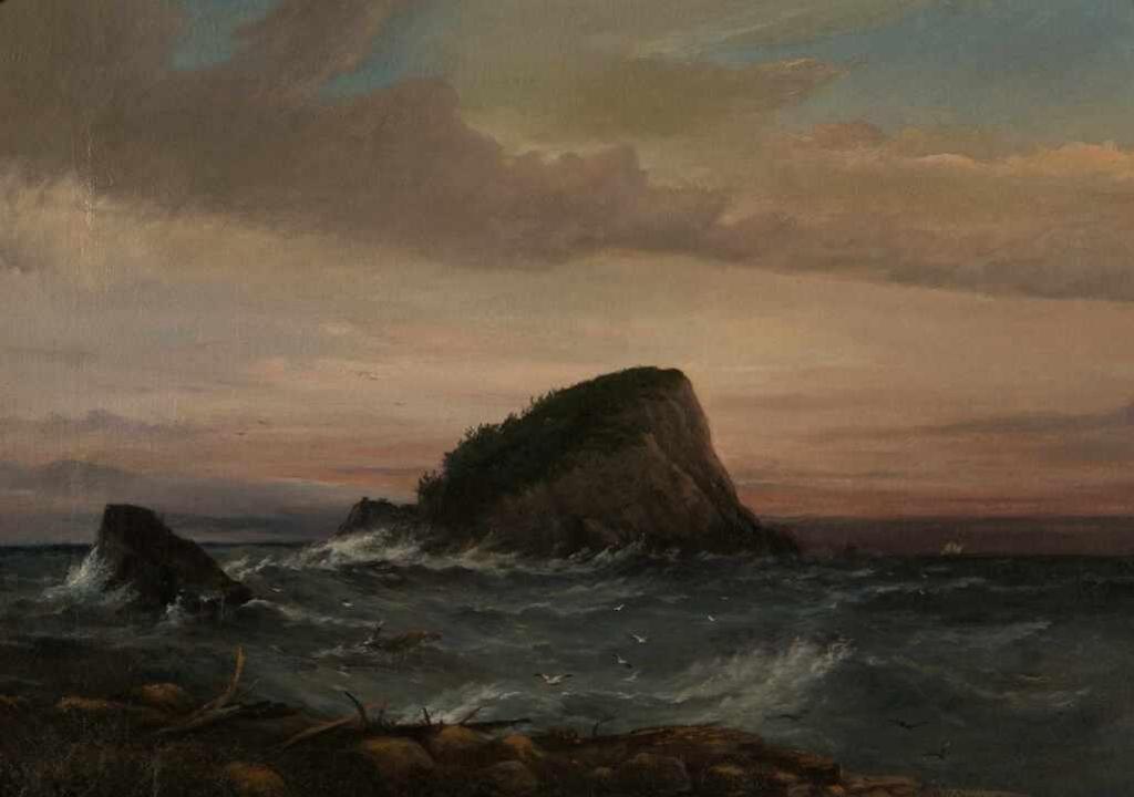 William Nicoll Cresswell (1822-1888) - Rock at Port Arthur