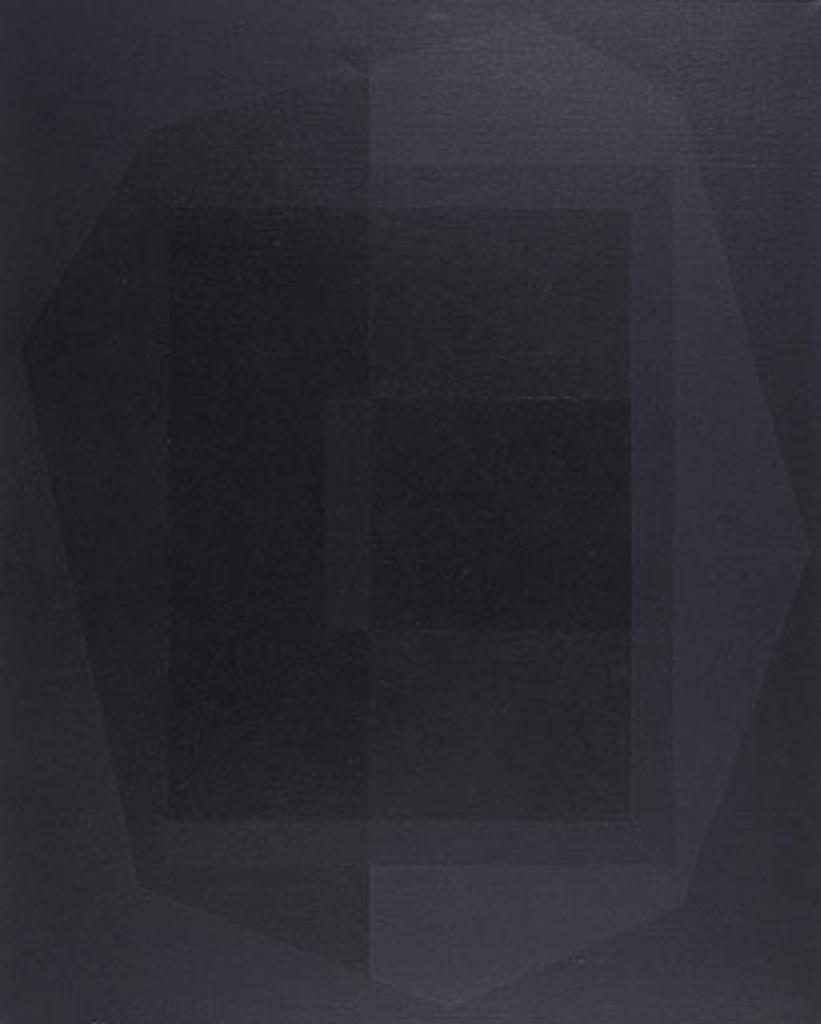 Roger-François Thepot (1925-2003) - Structure noire no. 4