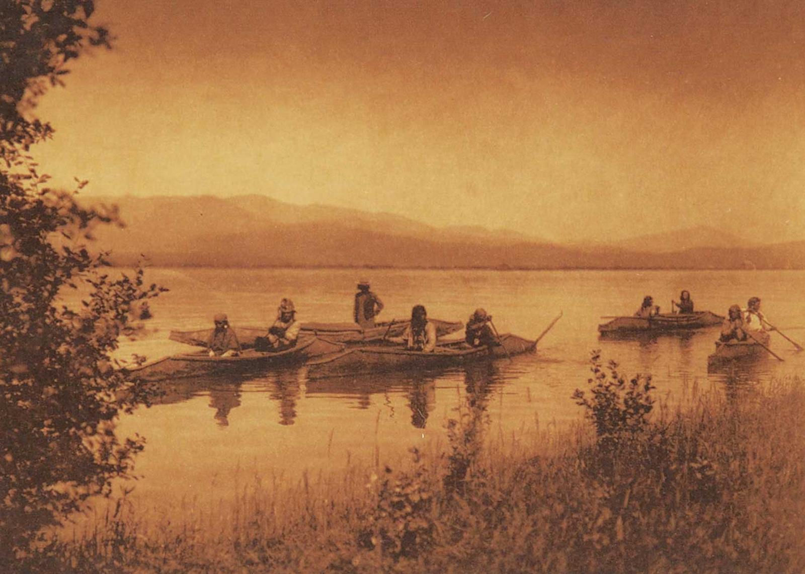 Edward Sherrif Curtis (1868-1952) - On the Pend d'Oreille - Kalispel