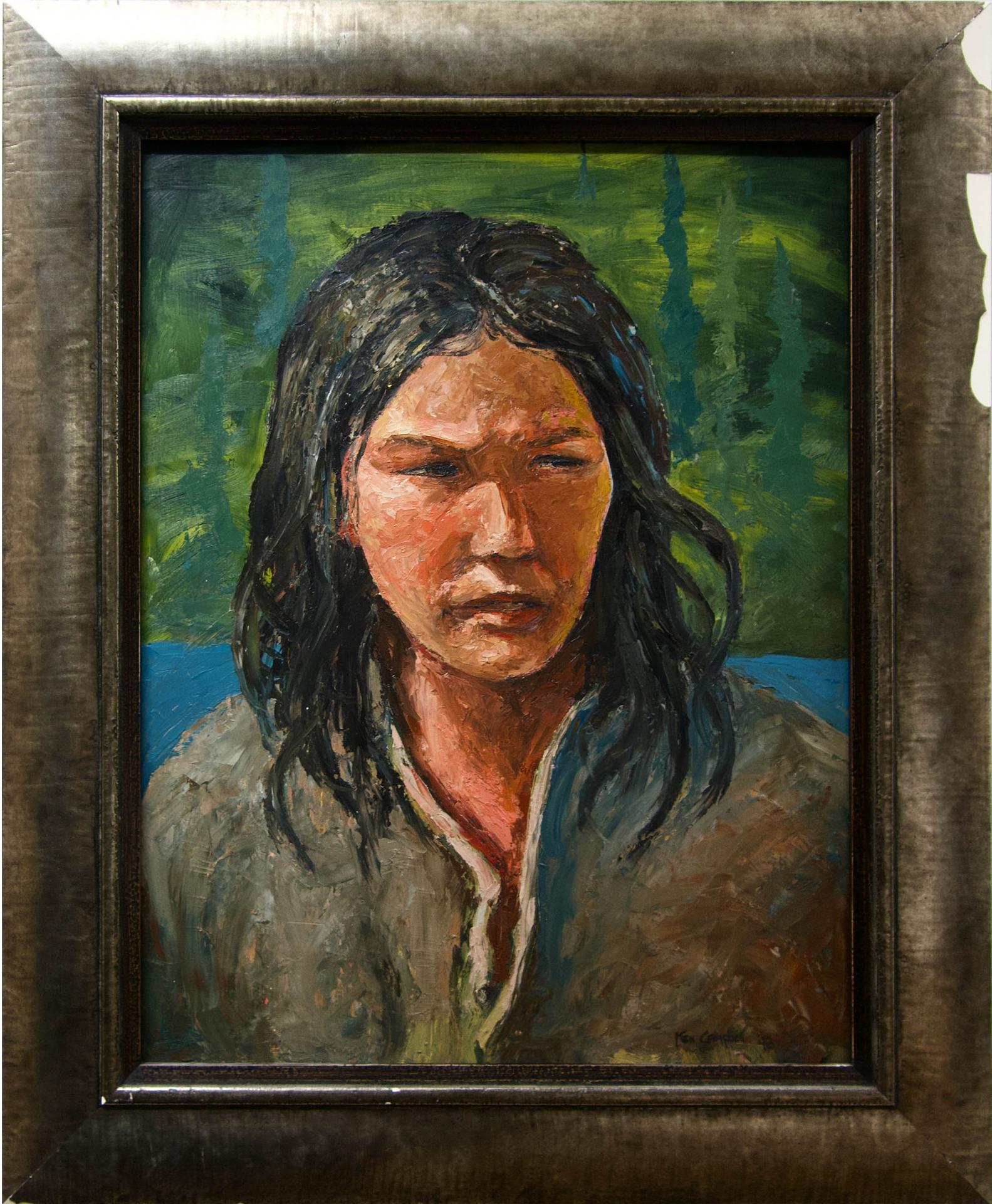Kenneth (Ken) Campbell - Portrait Of A Young Indigenous Man