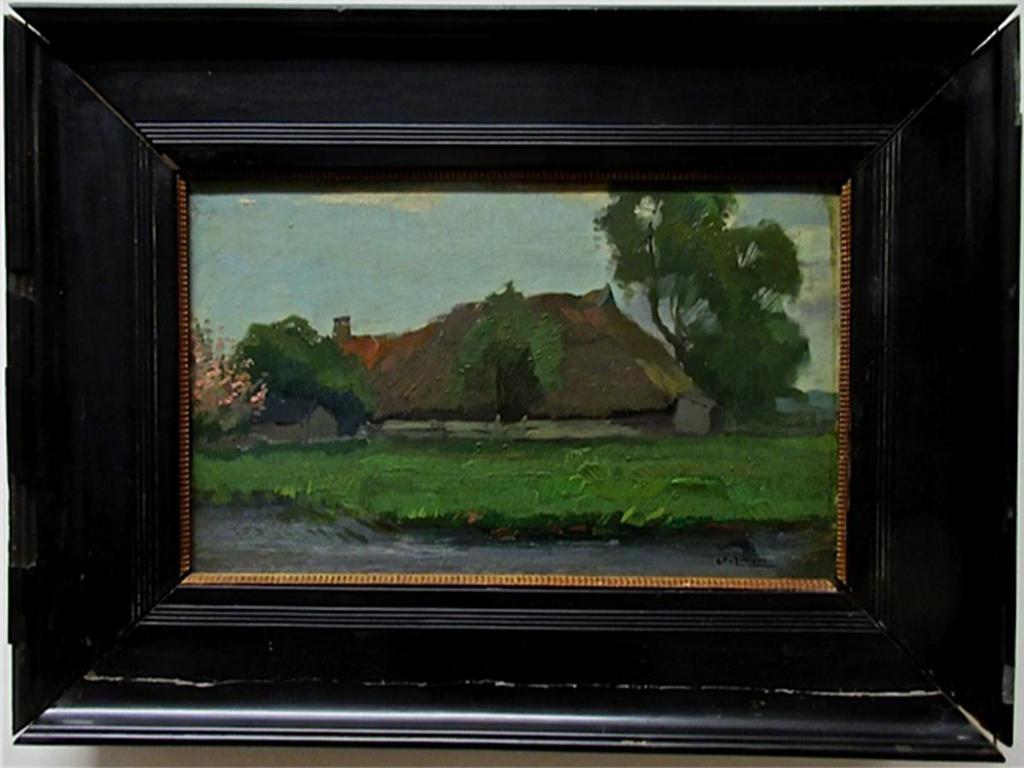 Gerbrand Frederik Van Schagen (1881-1968) - Farm House