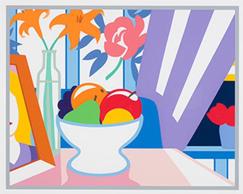 Tom Wesselmann (1931-2004) - Still Life with Lilies and Mixed Fruit
