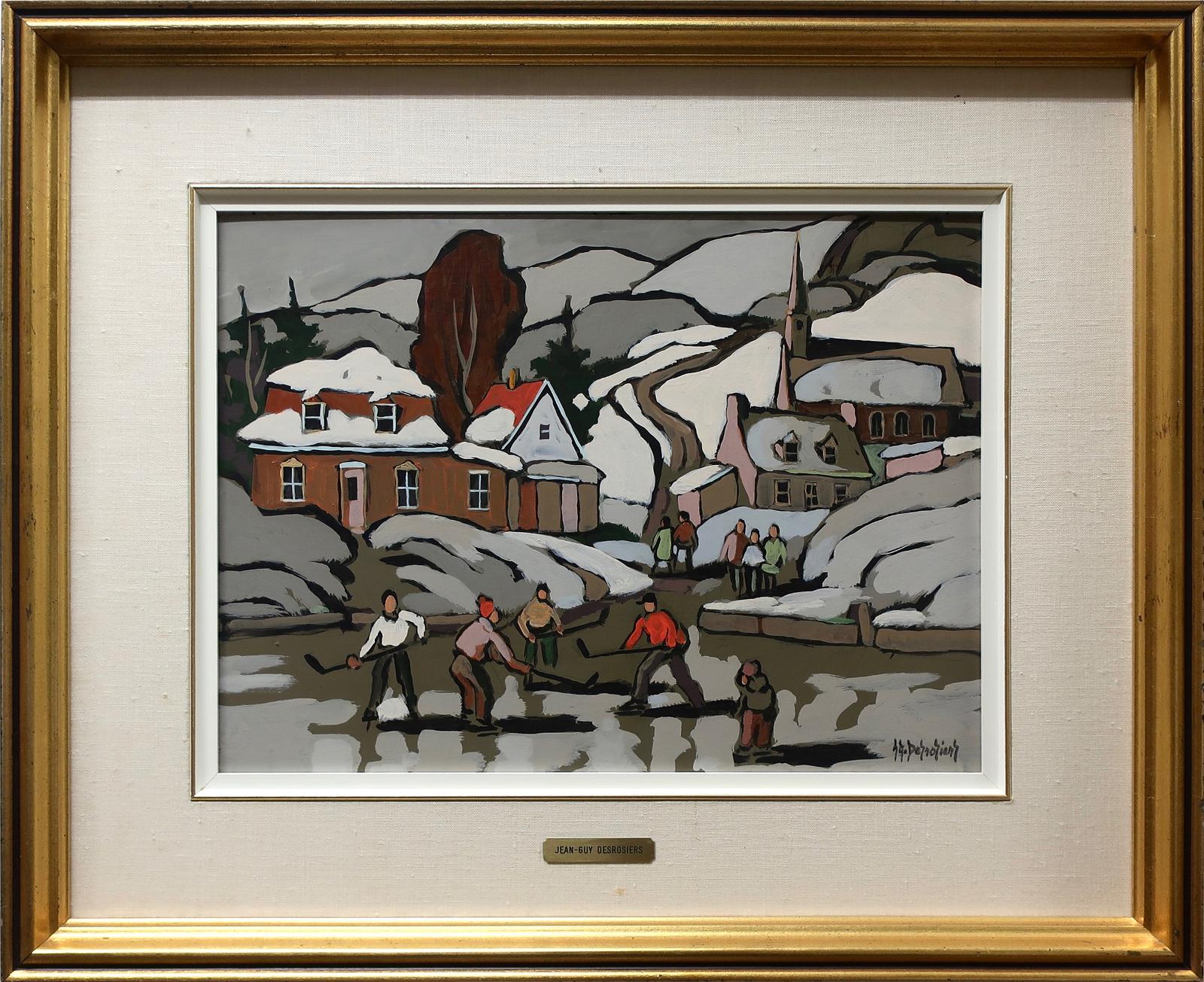 Jean-Guy Desrosiers (1934) - Les Jeunes Hockeyeurs (Charlevoix)