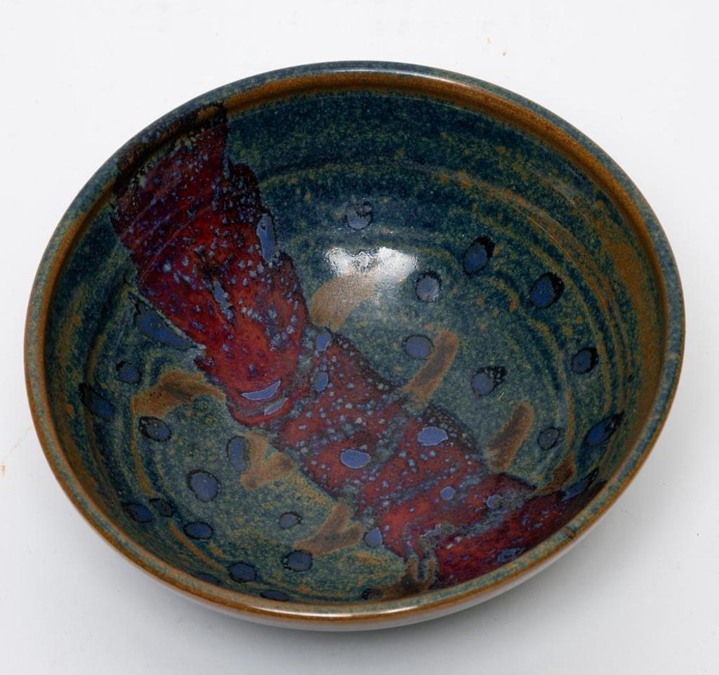 Gail Carlson - Red and Blue Bowl