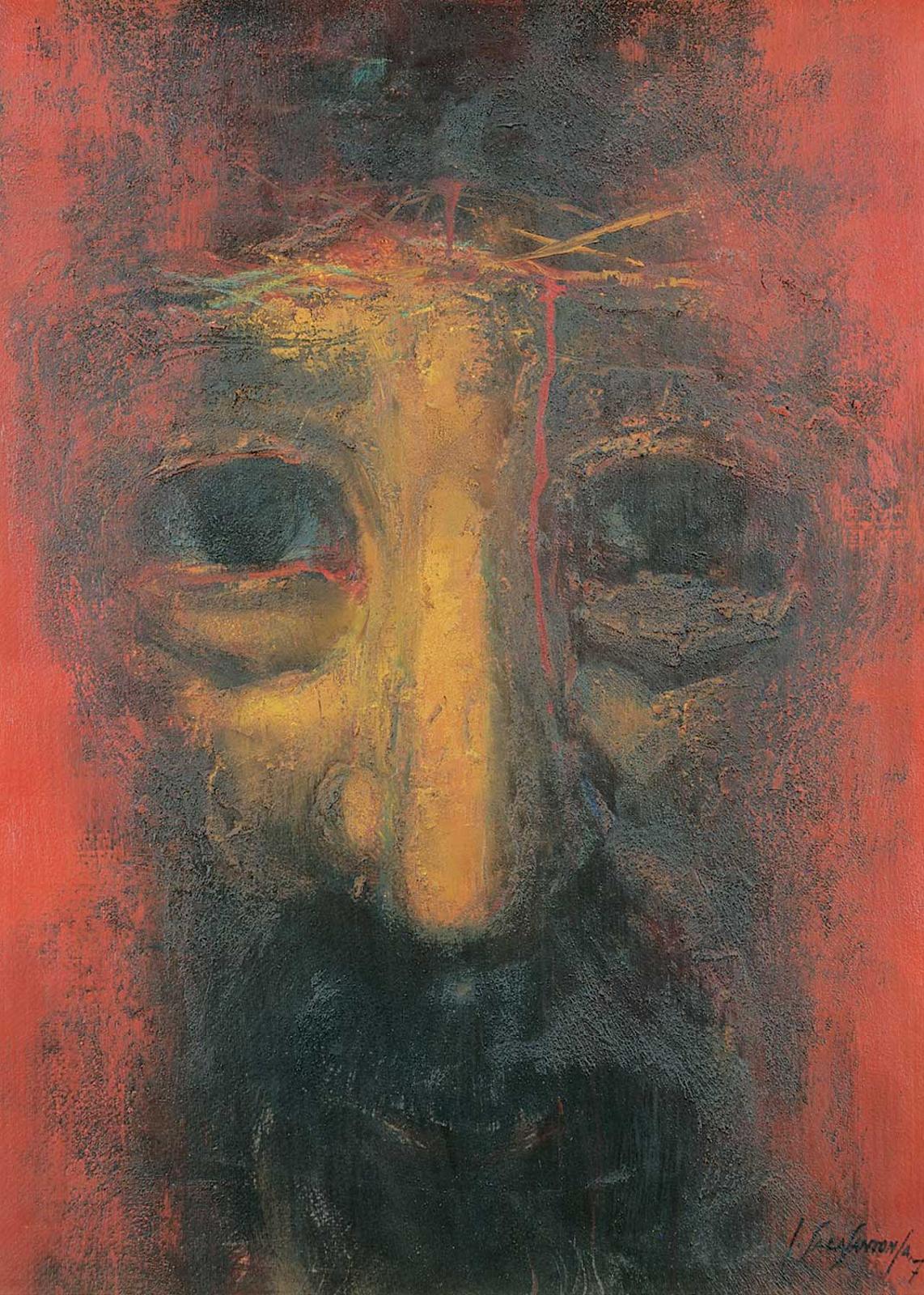 Juan Sala Santonja (1923-2010) - Untitled - Looking in the Mirror