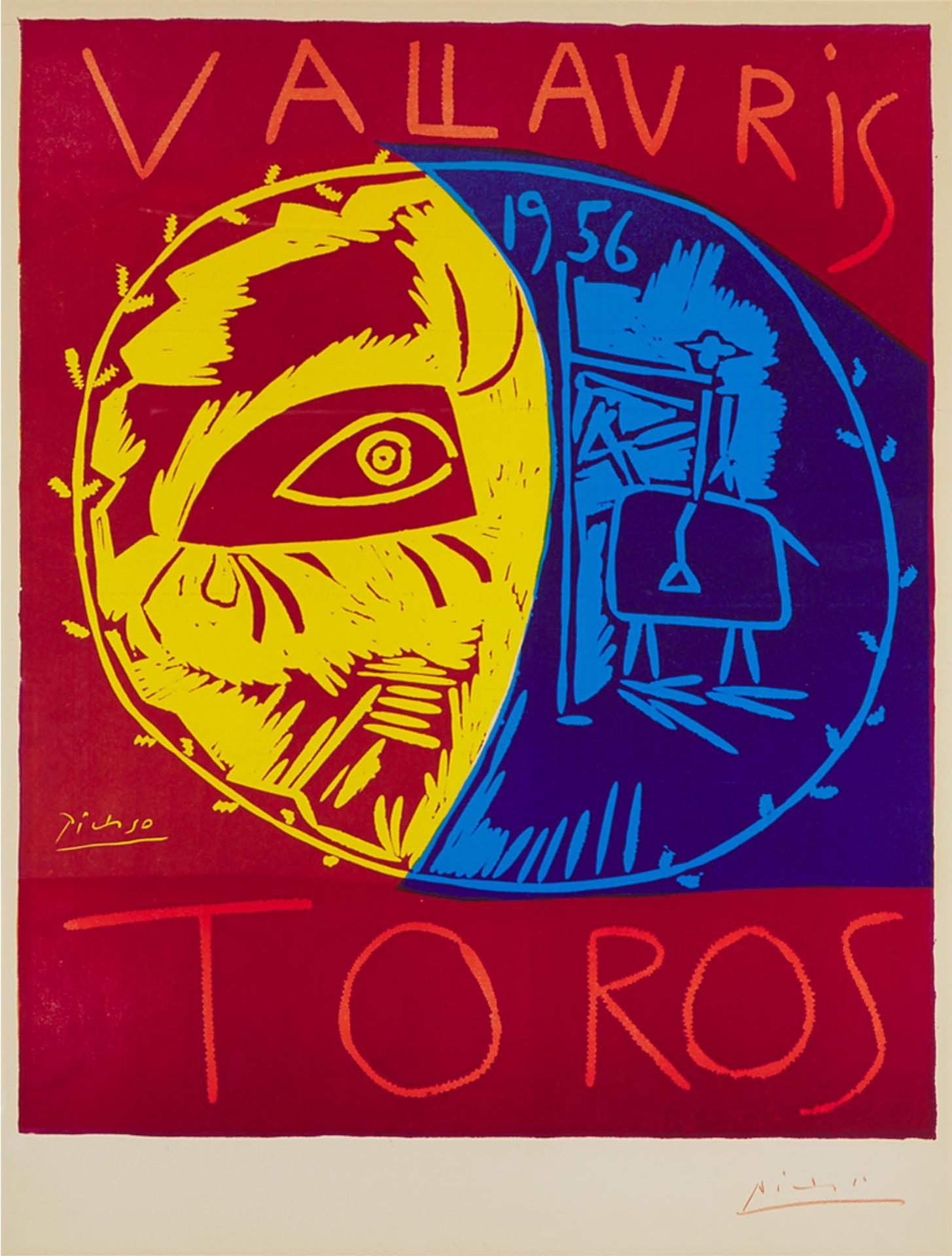 Pablo Ruiz Picasso (1881-1973) - Vallauris Toros, 1956 [bloch, 1270]