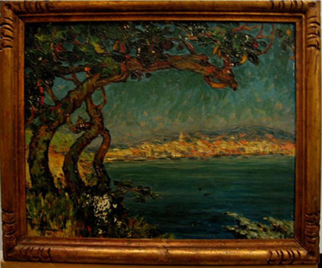 André Beronneau (1896-1973) - Coastal View At Dusk