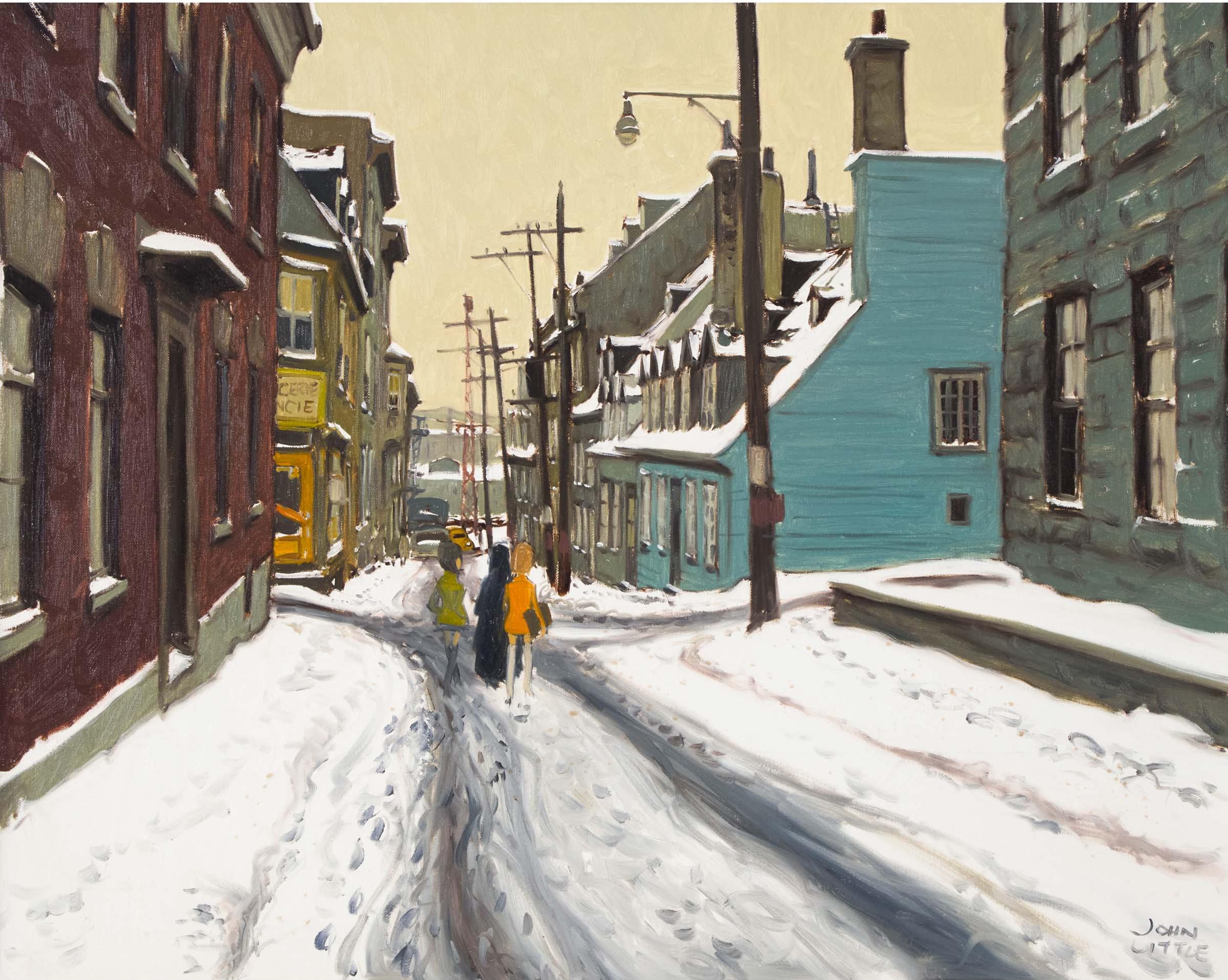John Geoffrey Caruthers Little (1928-2024) - Rue Ste-Famille, Montreal, Qc, 1969