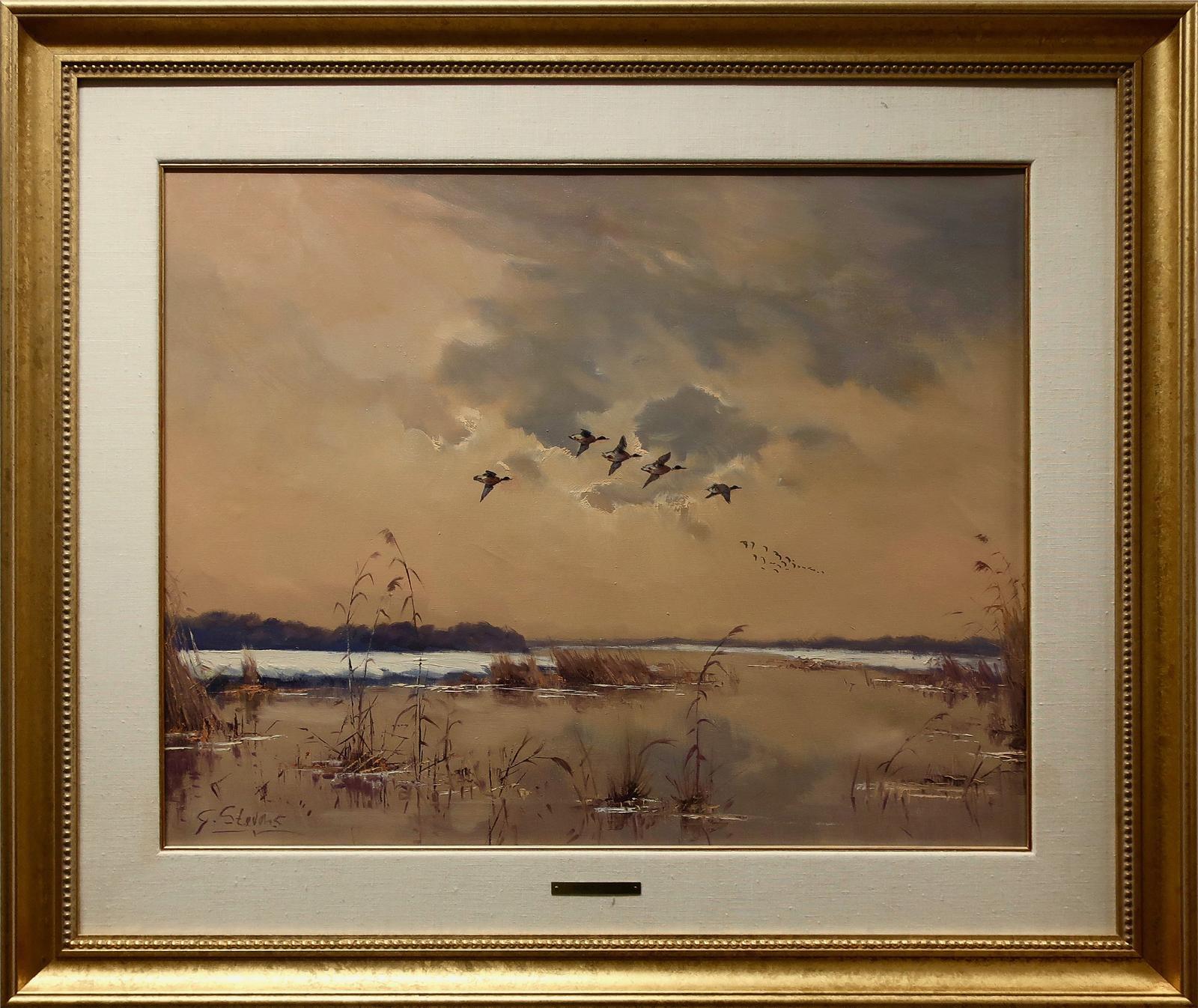 George Steeves - Untitled (Mallards In Flight)