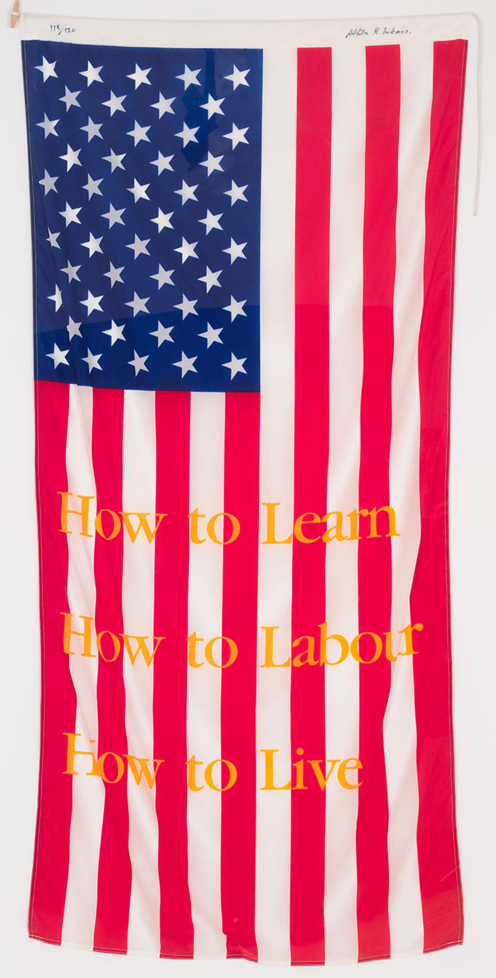 Attila Richard Lukacs (1962) - American Flag
